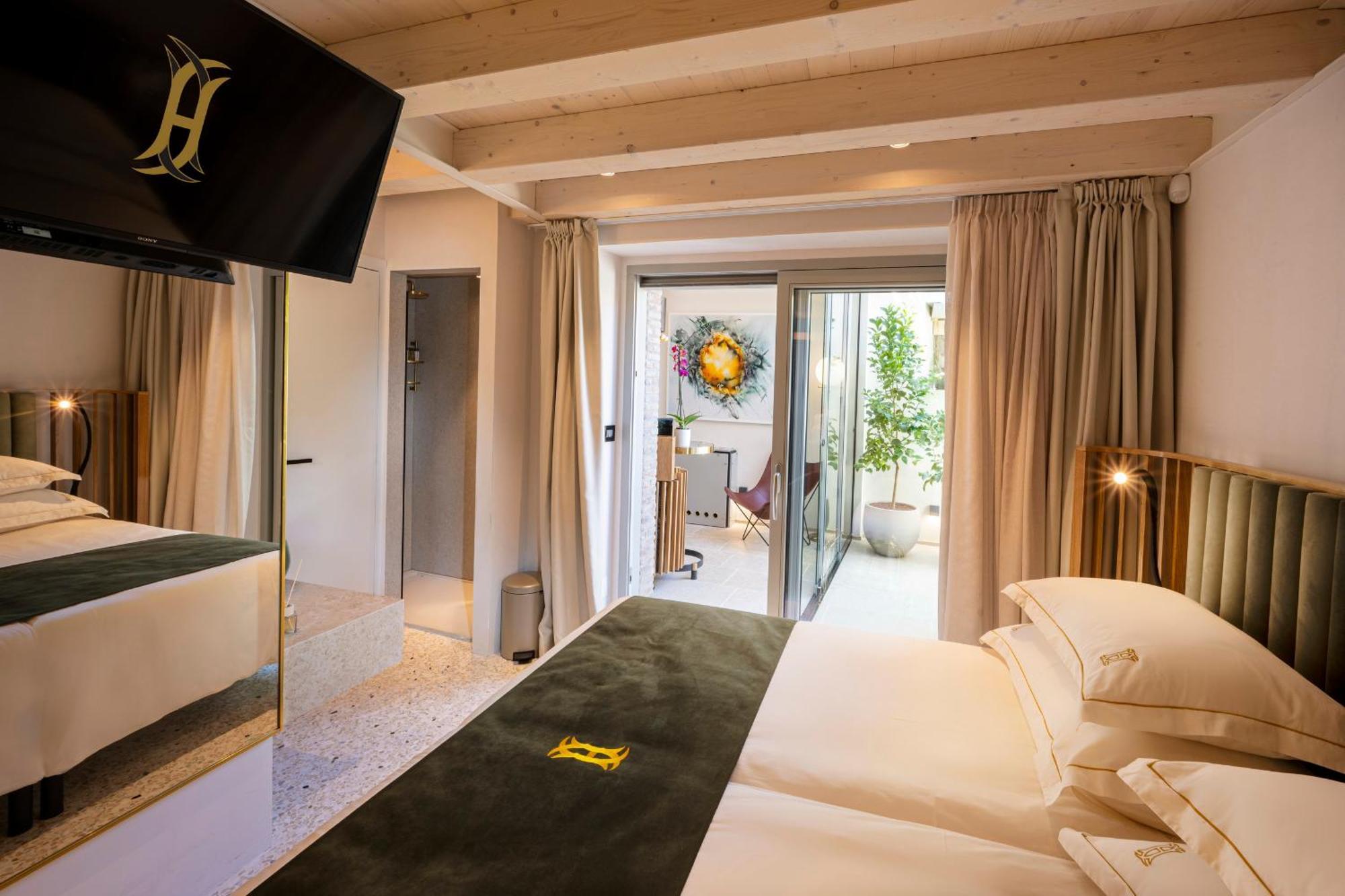 Hotel Spirito Santo Palazzo Storico à Rovinj Extérieur photo
